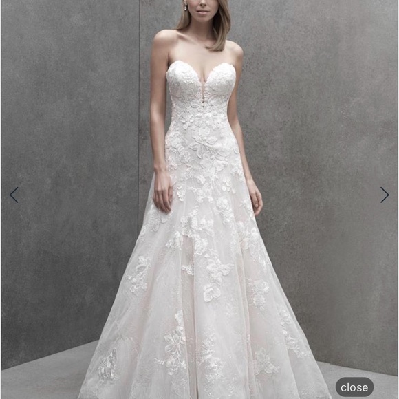 Wedding Gown Ivory Madison James - Picture 3 of 7